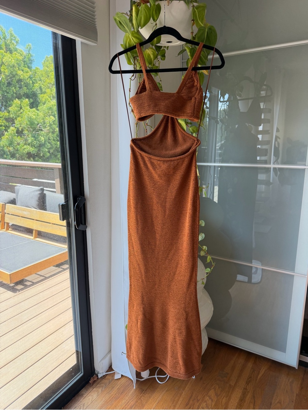 cult gaia rust Serita maxi dress - Picture 2 of 5